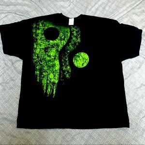 Vintage TNA Impact! Wrestling Rob Van Dam T Shirt XXL